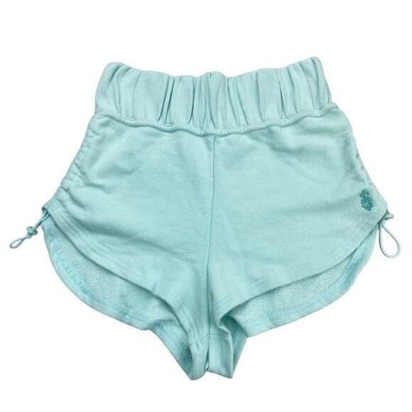 Free People Side Cinched Shorts In Clear Skies - Picture 4 of 11